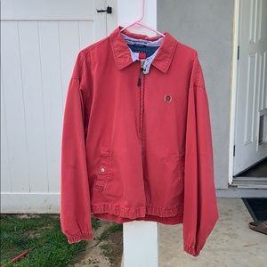 Vintage Tommy Hilfiger red jacket